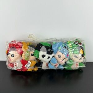 2008 Beijing Summer Olympics Rare Fuwa Mascots 12" Set of 5 Olympic Mascot Plush